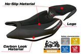 Tappezzeria Italia Triumph Daytona 660 2024-2025 Seat Cover Ultragrip White Black