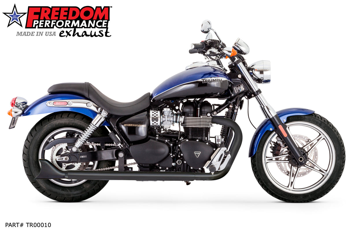 TRIUMPH AMERICA & SPEEDMASTER 2013-PRESENT W/ SHARKTAIL 2.5" SLIP-ONS