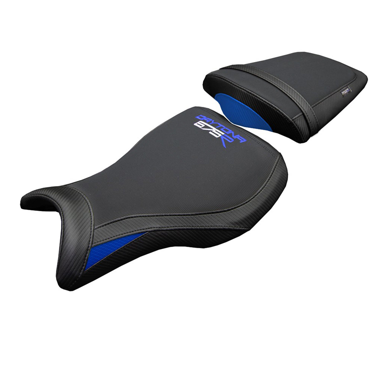 Tappezzeria Italia Triumph Daytona 675R 2006-2009 2010 2011 2012 Seat Cover Blue Black