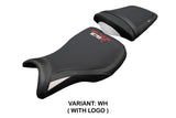 Tappezzeria Italia Triumph Daytona 675R 2006-2009 2010 2011 2012 Seat Cover White Black