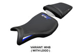 Tappezzeria Italia Triumph Daytona 675R 2006-2010 2011 2012 Seat Cover White Blue Black