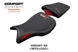 Tappezzeria Italia Triumph Daytona 675R 2006-2011 2012 Seat Cover Comfort Red Black