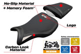 Tappezzeria Italia Triumph Daytona 675R 2006-2011 2012 Seat Cover Comfort White Black