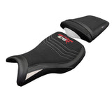 Tappezzeria Italia Triumph Daytona 675R 2006-2011 2012 Seat Cover Ultragrip White Black
