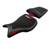 Tappezzeria Italia Triumph Daytona 675R 2006-2010 2011 2012 Seat Cover Velvet Red Black