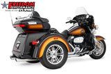 HARLEY TRIKE SHARKTAIL & RACING 4" SLIP-ONS Bundle