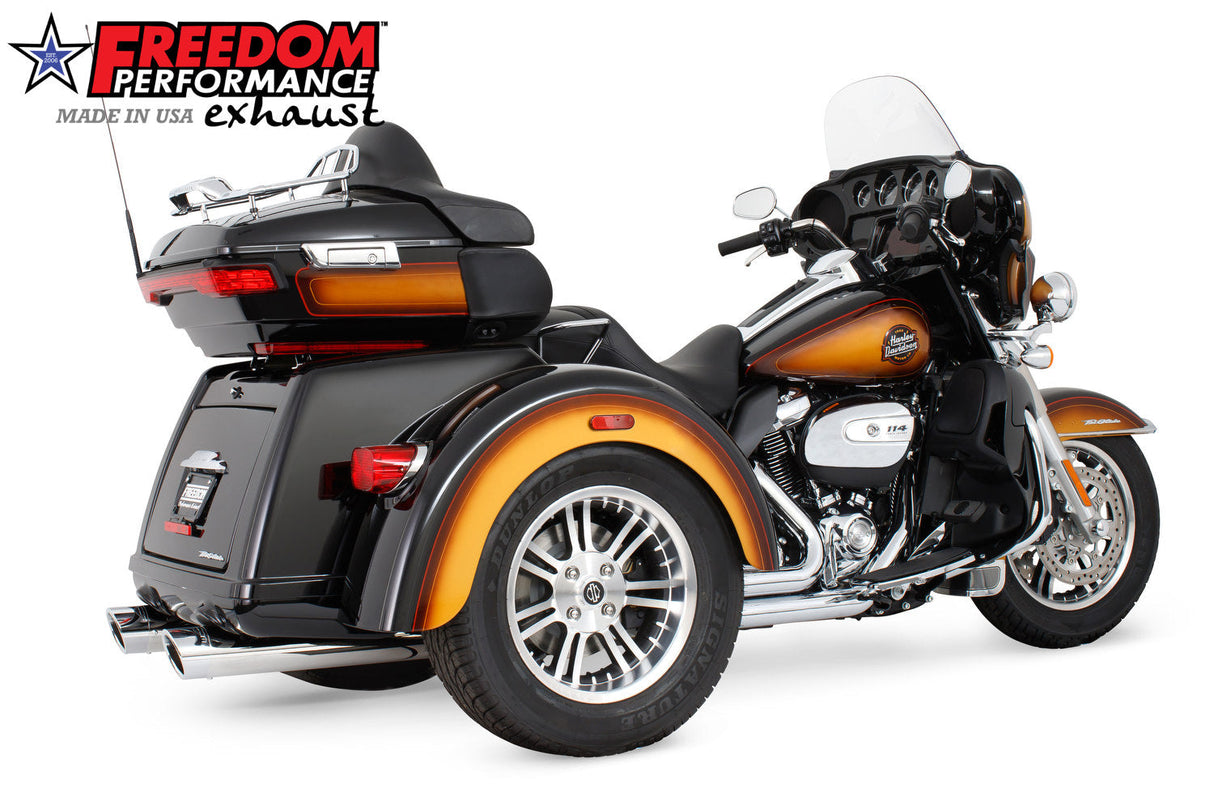 HARLEY FREE WHEELER SLASH 2.5" SLIP-ONS BUNDLE
