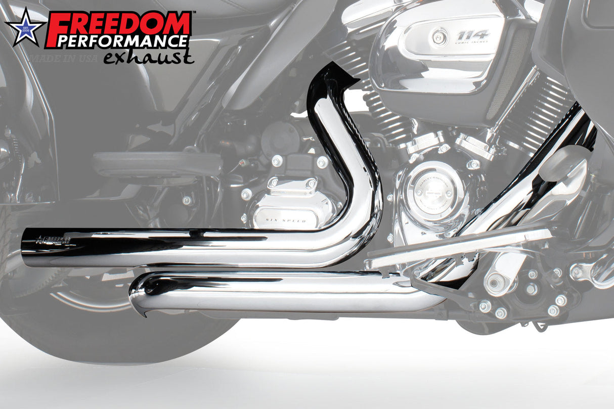 HARLEY TRIKE RIGHT SIDE TUCK & UNDER & CLASSIC TRUE-DUAL HEADERS BUNDLE
