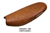 Tappezzeria Italia Triumph Scrambler 1200 2019-2025 Seat Cover in Brown