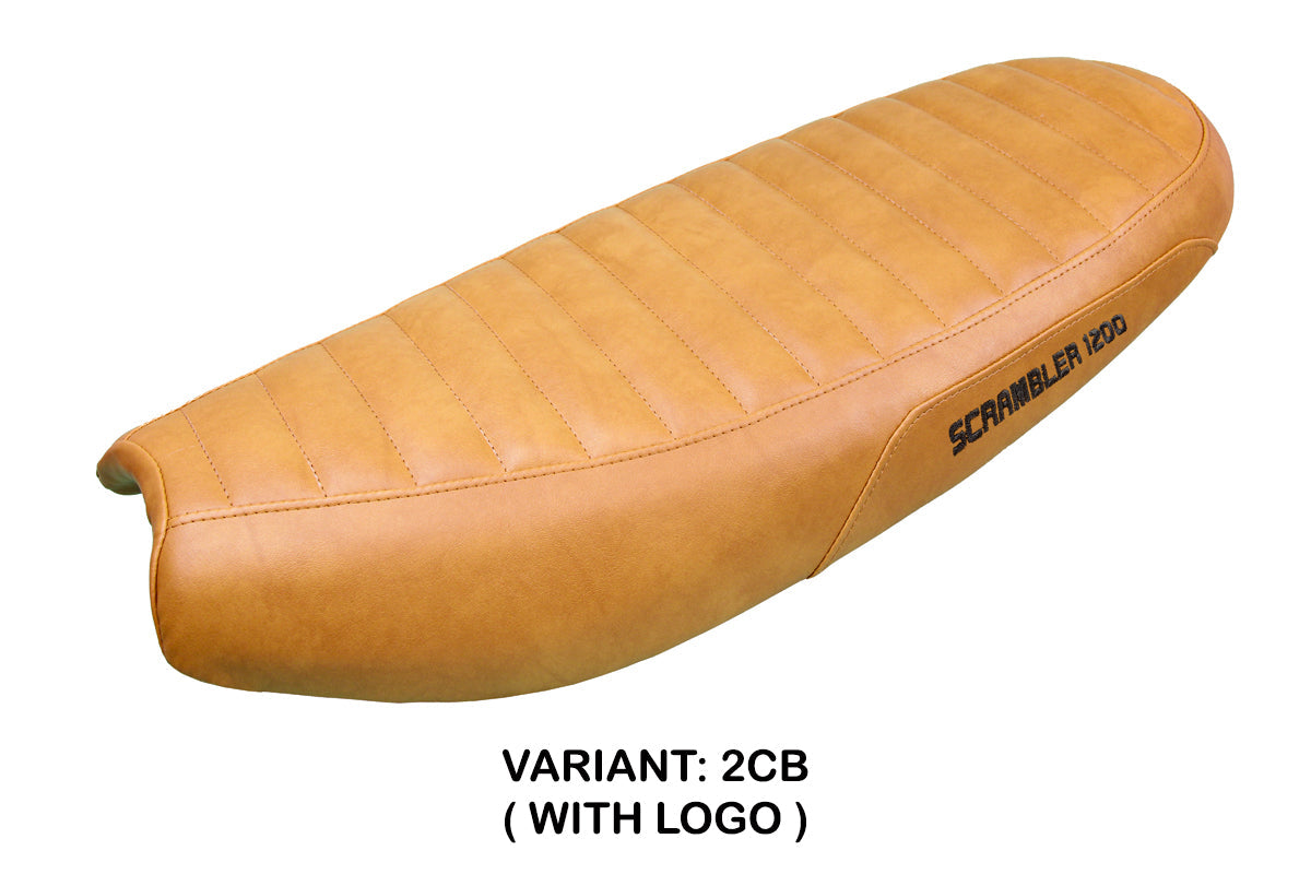 Tappezzeria Italia Triumph Scrambler 1200 2019-2025 Seat Cover in Camel