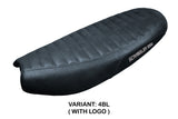 Tappezzeria Italia Triumph Scrambler 1200 2019-2025 Seat Cover in Black