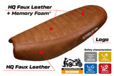Tappezzeria Italia Triumph Scrambler 1200 2019-2025 Seat Cover Comfort in Brown