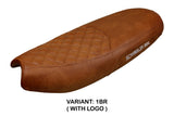Tappezzeria Italia Triumph Scrambler 1200 2019-2025 Seat Cover in Brown SE