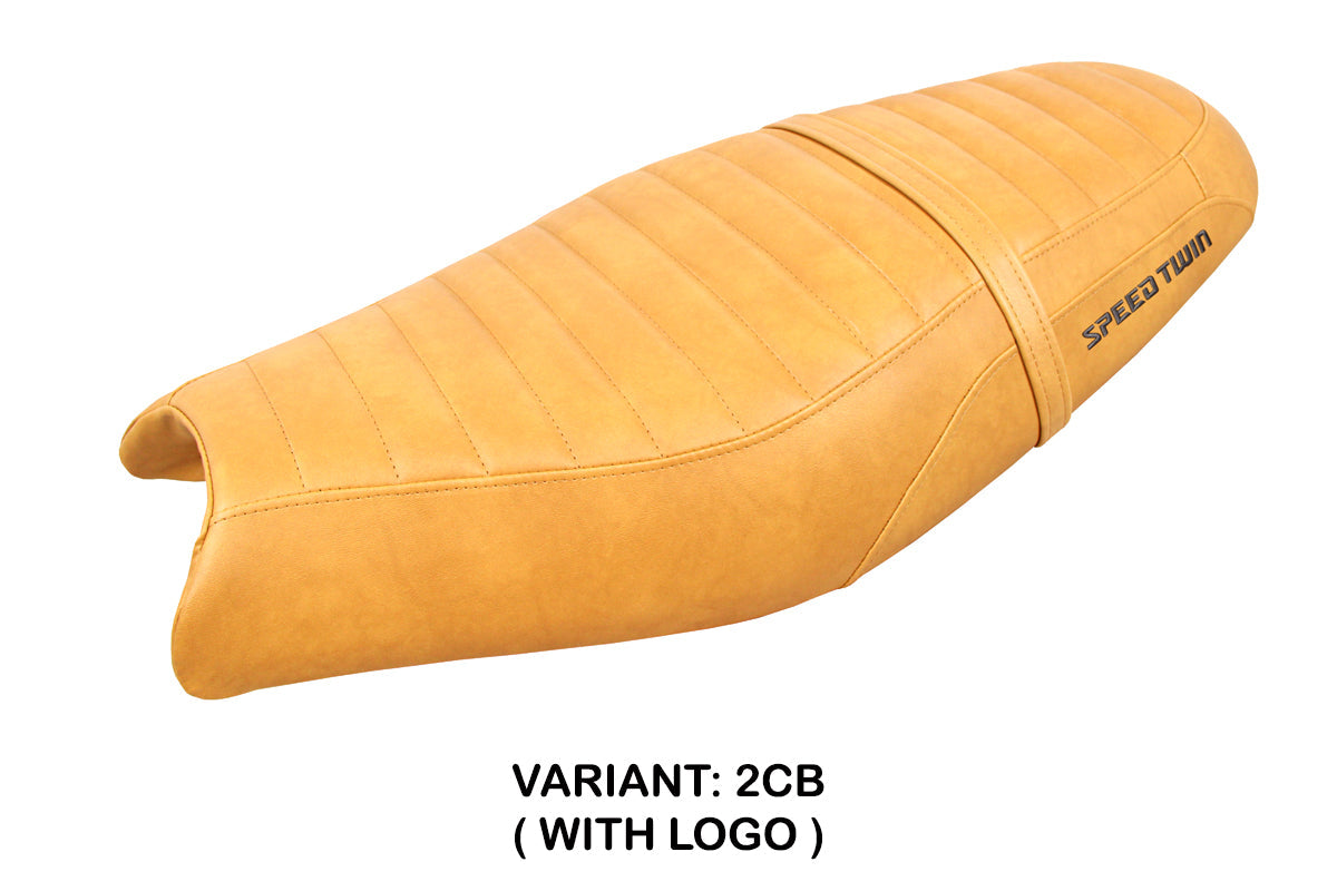Tappezzeria Italia Triumph Speed Twin 900 2019-2025 Seat Cover in Camel