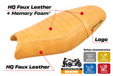 Tappezzeria Italia Triumph Speed Twin 900 2019-2025 Seat Cover Comfort in Camel