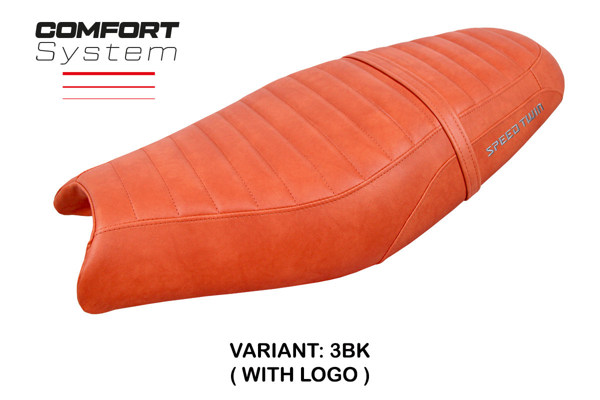 Tappezzeria Italia Triumph Speed Twin 900 2019-2025 Seat Cover Comfort in Brick