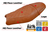 Tappezzeria Italia Triumph Speed Twin 900 2019-2025 Seat Cover in Brown SE