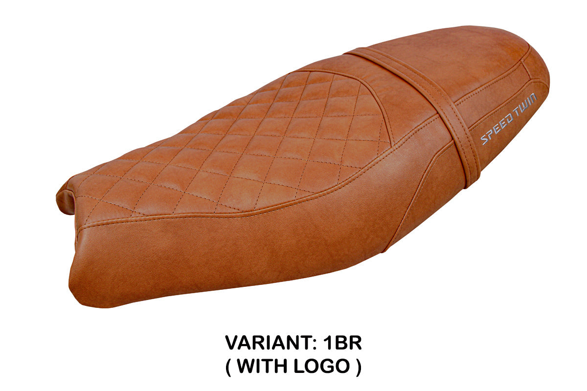 Tappezzeria Italia Triumph Speed Twin 900 2019-2025 Seat Cover in Brown SE