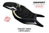 Tappezzeria Italia Triumph Speed Triple 1200 RR 2022-2025 Seat Cover Comfort in White Gold