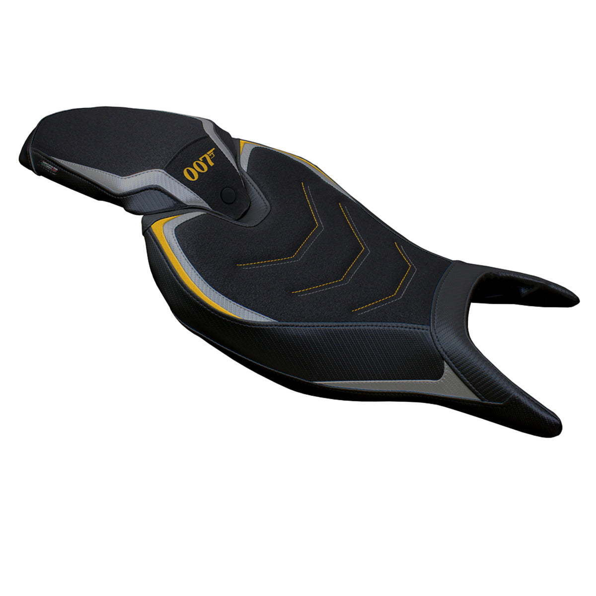 Tappezzeria Italia Triumph Speed Triple 1200 RR 2022-2025 Seat Cover Ultragrip in Grey and Gold
