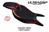 Tappezzeria Italia Triumph Speed Triple 1200 RR 2022-2025 Seat Cover Ultragrip in Red and Gold
