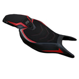 Tappezzeria Italia Triumph Speed Triple 1200 RS 2022-2025 Seat Cover Comfort in Red and Grey