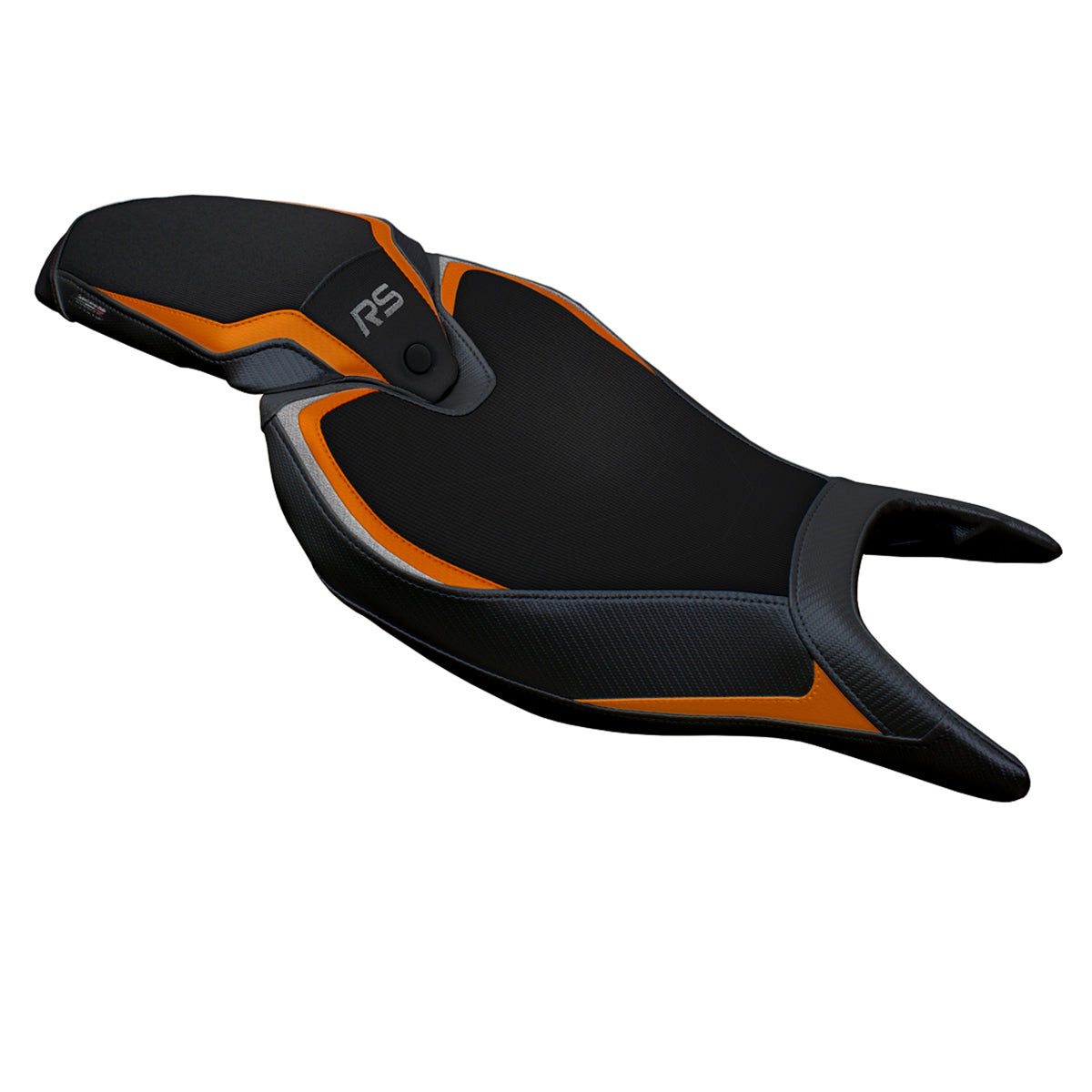 Tappezzeria Italia Triumph Speed Triple 1200 RS 2022-2025 Seat Cover in Orange Grey and Black