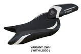 Tappezzeria Italia Triumph Street Triple 765 2023-2025 Seat Cover in White and Black