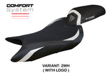 Tappezzeria Italia Triumph Street Triple 765 2023-2025 Seat Cover Comfort in White and Black