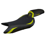Tappezzeria Italia Triumph Street Triple 765 2023-2025 Seat Cover Comfort in Yellow and Black