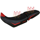 Tappezzeria Italia Triumph Tiger 850 Sport 2021-2025 Seat Cover Heating Comfort Red