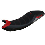 Tappezzeria Italia Triumph Tiger 660 2021-2025 Seat Cover Comfort in Red Grey and Black