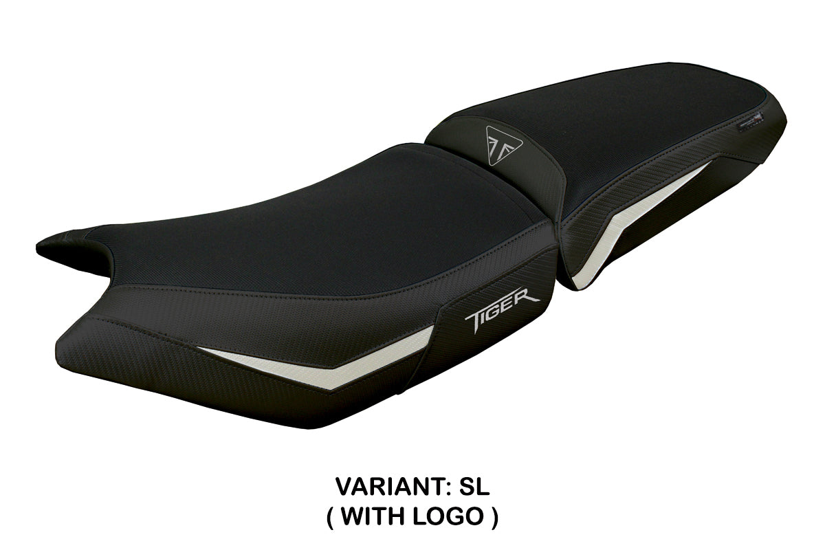 Tappezzeria Italia Triumph Tiger 900 2024-2025 Seat Cover Silver Black