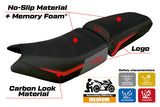 Tappezzeria Italia Triumph Tiger 900 2024-2025 Seat Cover Comfort Red Grey Black