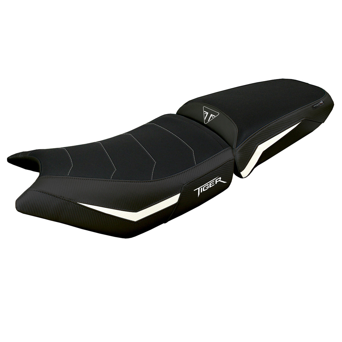 Tappezzeria Italia Triumph Tiger 900 2024-2025 Seat Cover Comfort White Black