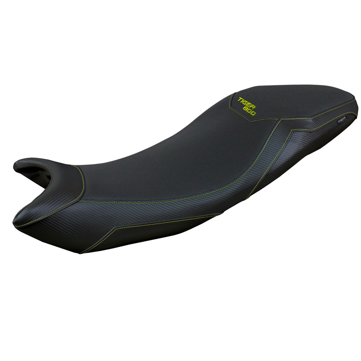 Tappezzeria Italia Triumph Tiger Sport 800 2025 Seat Cover Black Yellow Fluo