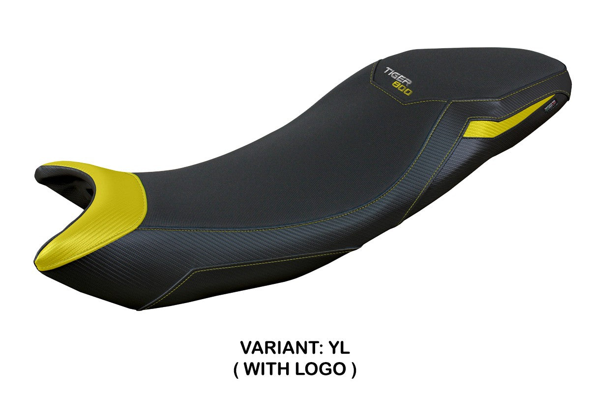 Tappezzeria Italia Triumph Tiger Sport 800 2025 Seat Cover Yellow Black