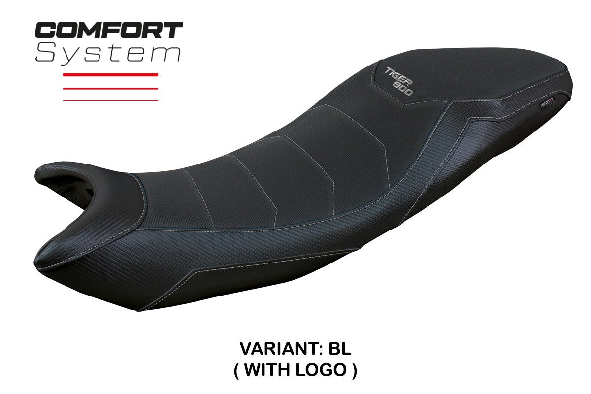 Tappezzeria Italia Triumph Tiger Sport 800 2025 Seat Cover Comfort Black