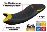 Tappezzeria Italia Triumph Tiger Sport 800 2025 Seat Cover Comfort Yellow Black