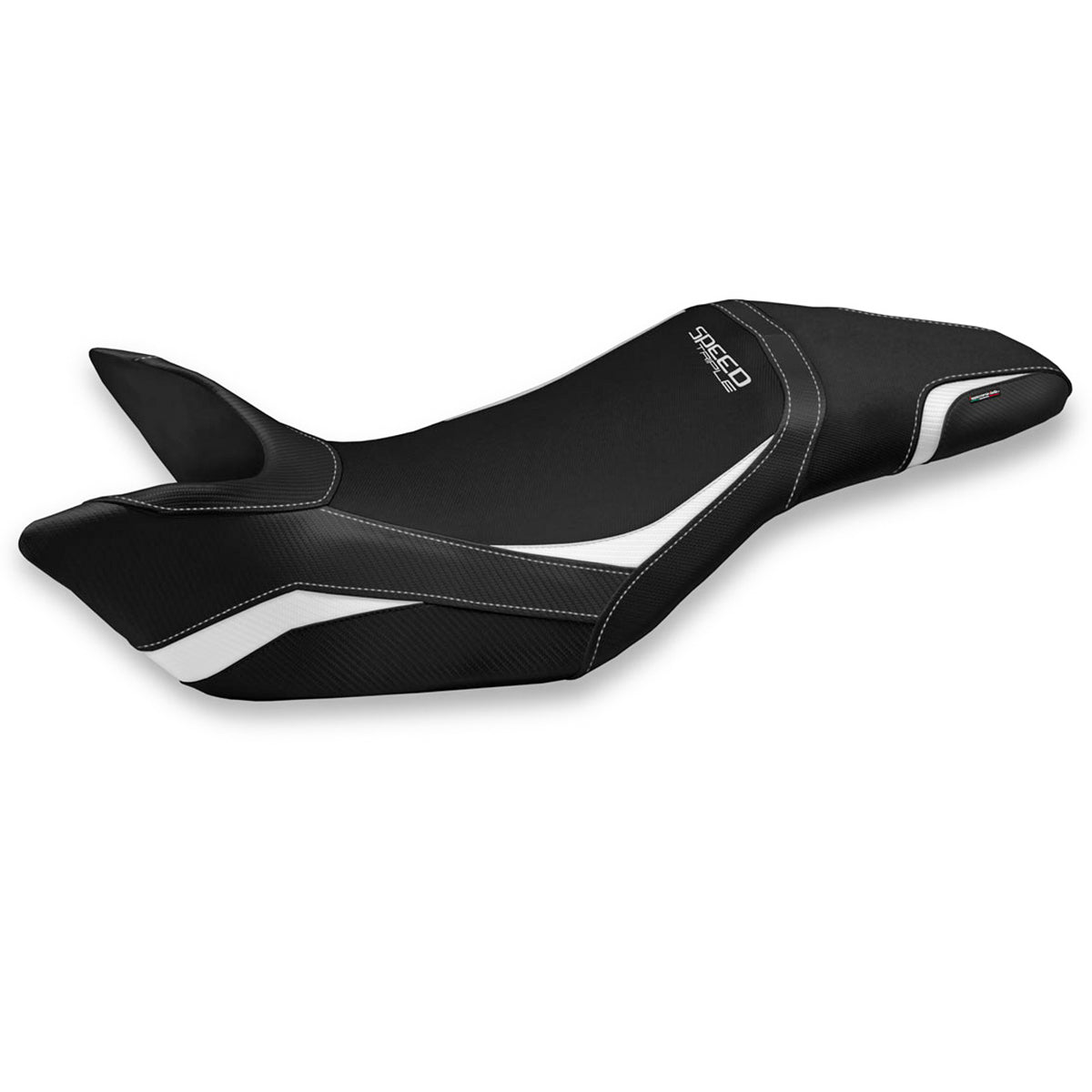 Tappezzeria Italia Triumph Speed Triple 2011-2015 Seat Cover in White