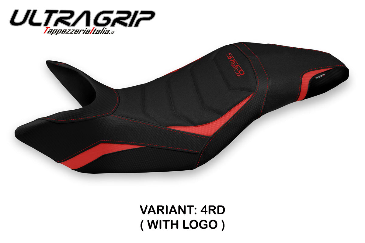 Tappezzeria Italia Triumph Speed Triple 2011-2015 Seat Cover Ultragrip in Red