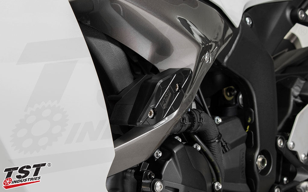 TST Frame Slider Crash Protection for Kawasaki ZX-6R 2024-2025 24ZX6FS=1