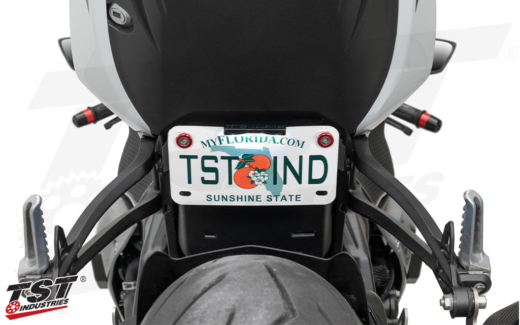 TST Hyperpack Bundle for Kawasaki Ninja ZX-6R 2024- 2025 ALL BLACK LOW MOUND fender eliminator 10362