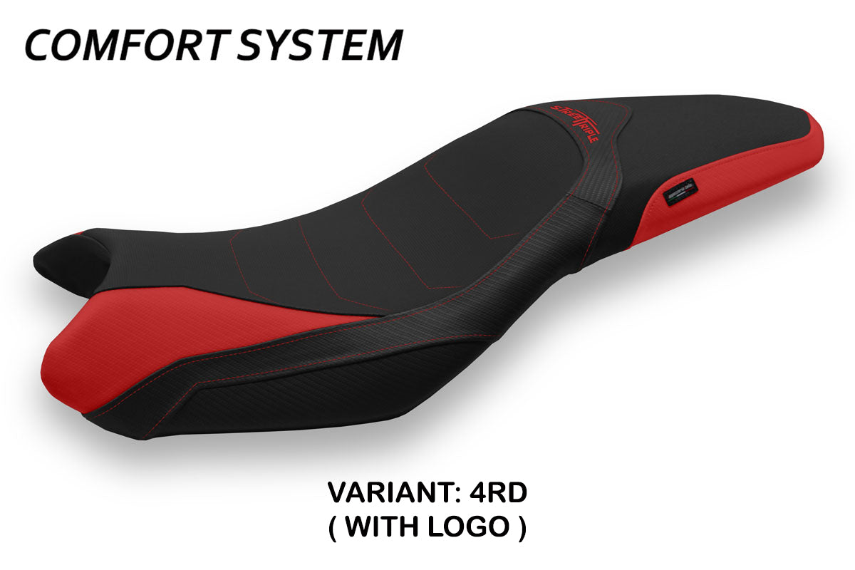 Tappezzeria Italia Triumph Street Triple 675 2013-2016 Seat Cover Comfort in Red