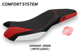 Tappezzeria Italia Triumph Street Triple 675 2013-2016 Seat Cover Comfort in Red and White