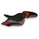 Tappezzeria Italia Triumph Speed Triple 2016-2021 Seat Cover Ultragrip in Red and Grey