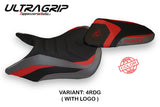 Tappezzeria Italia Triumph Speed Triple 2016-2021 Seat Cover Ultragrip in Red and Grey