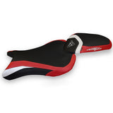 Tappezzeria Italia Triumph Street Triple 765 2017-2022 Seat Cover Comfort in White and Red