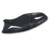 Tappezzeria Italia Triumph Speed Triple 2005-2010 Seat Cover in White in Black