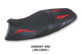 Tappezzeria Italia Triumph Speed Triple 2005-2010 Seat Cover in Red in Black